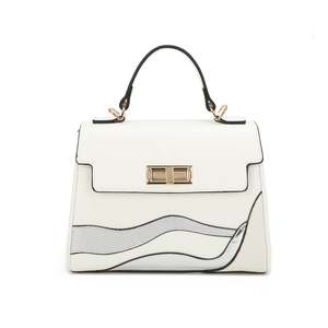 Amelie Top Handle Bag - White