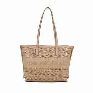 Bags Accessories Sale: Therese Shopper Tote Bag - Beige