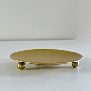 Products: Gold Candle Plate