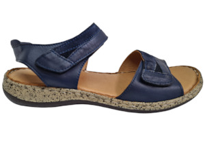 Casual Flat Sandals: Cassini - Meteor