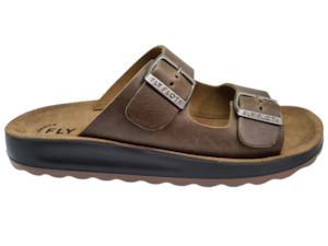 Mens Sandals: Fly Flot - 78171 Mens 2 Strap Slide
