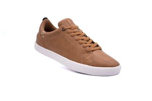 Cannon Mens Vegan Leather Shoes Camel