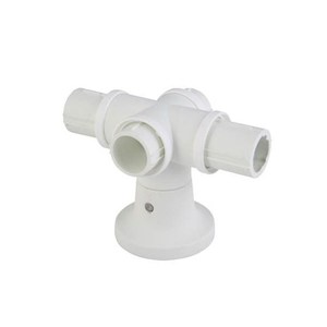 Canterbury Concepts- Modular Grabrails: Four-Way Connector with Bend - SA Plumbing Supply