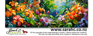 Products: Hibiscus Garden - Sarah C
