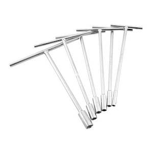 Workshop: Whites T-handle Socket Wrench Set 8/10/12/14/17/p2/p3