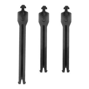 Apparel: Leatt 3.5 Strap Kit Junior - Black (3 pcs)