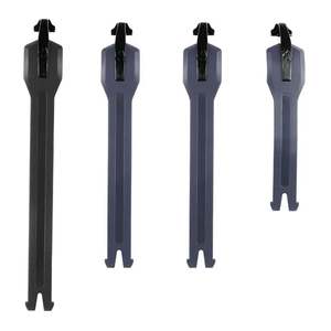 Apparel: Leatt 4.5 Strap Kit - Graphene / Black (4 pcs)