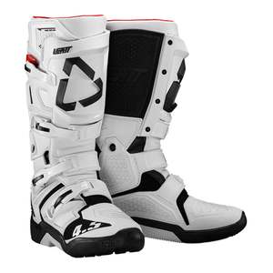 Boots: Leatt 4.5 Enduro Boot - White