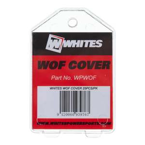 Workshop Accessories: Whites WOF Cover - Single Piece / One Only