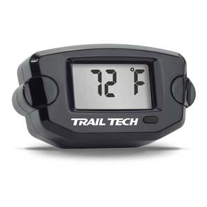 Trail Tech: Trail Tech TTO Temperature Meter 12mm Spark Plug - Black