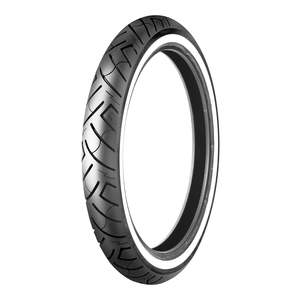 Shinko: Shinko SR777 120/70-21 Front Tubeless Cruiser Tyre (White Wall)
