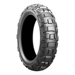 Adventure Tyres: Bridgestone AX41 120/90-16 Rear Adventure Tubeless Tyre (63P)