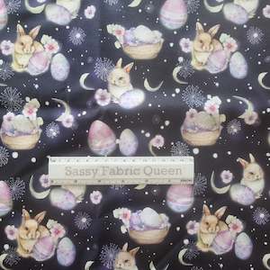 Retail Fabric: Easter Nightsky - Cotton Woven