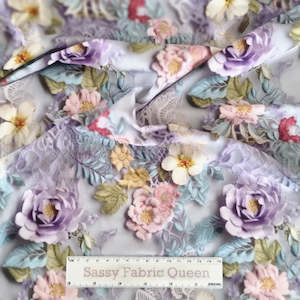 Floral Lace 012 – Cotton Lycra 220