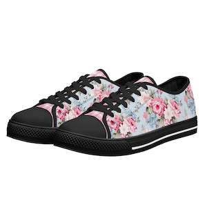 Sassy Wearables: Chicfloral Womens Low Top Canvas Shoes