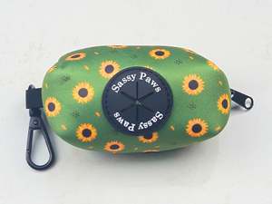 Pick Up Bag Holder - Sunflower Bloom