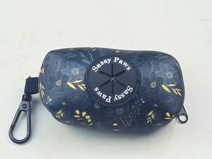 Pick Up Bag Holder - Midnight Blossom