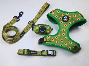 Bundle Sets: Dog Harness Bundle Set - Sunflower Bloom