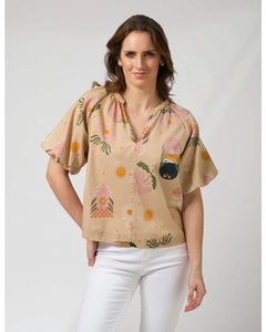Products: Stella + Gemma Charlo Blouse - Desert Dreams - Sassy Sadie