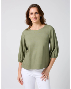 Stella + Gemma Sage Ursula Blouse - Sassy Sadie