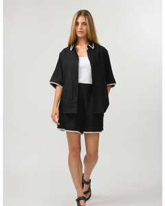 Products: Stella + Gemma Camilla Shorts Black Sassy Sadie