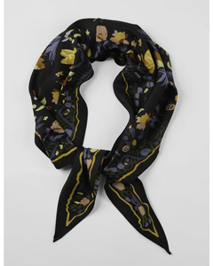 Stella + Gemma Scarf Triangle Navy Floral Sassy Sadie