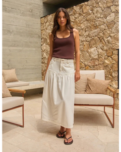 Products: Stella + Gemma Davina Skirt Ecru Sassy Sadie