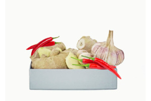 Salts: GINGER , GARLIC & CHILLI BLEND