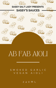 AB. FAB Smoked Garlic Aioli