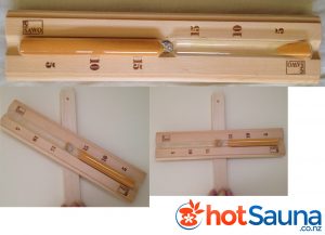 Sauna Temperature and Humidity Gauge