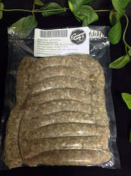 Sausage: Bostock Organic Chicken & Bacon Sausage
