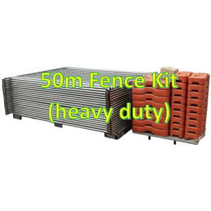 50m Temporary Fence Kit (Heavy Duty)