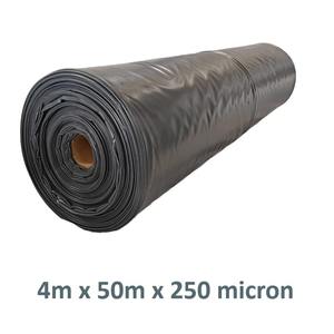All Reinforcing: (4m x 50m) Builders Plastic Polythene Roll