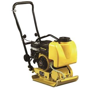 Machinery: 62kg Plate Compactor with Water Tank & Wheels