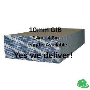 10mm GIB Braceline/Noiseline Plasterboard