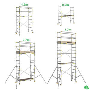 225kg Rated Mini Mobile Scaffold (assorted)