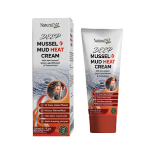 내추럴엔젯 뉴질랜드 초록입홍합 앤 머드 히트 크림 200ml
