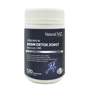 내추럴엔젯 프리미엄 MSM 디톡스 조인트 레미디 1,300mg 120캡슐