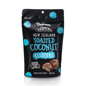 Food And Beverage: Toasted Coconut Clusters 150g