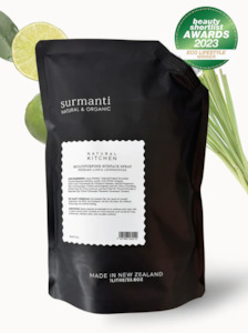 All Gift And Homeware: Multipurpose Surface Spray Refill (1 litre) - Persian Lime & Lemongrass - Natural Kitchen