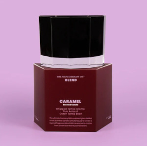 Blend Soy Wax Candle - Caramel by The Aromatherapy Co 280g