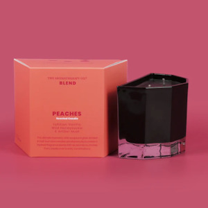 Blend Soy Wax Candle - Peaches by The Aromatherapy Co 280g