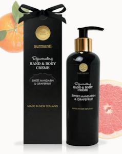 Surmanti Sweet Mandarin & Grapefruit Hand & Body Creme 300ml