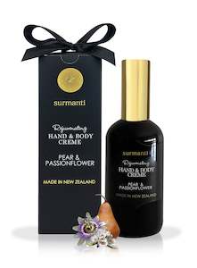 Pear & Passionflower Hand & Body Crème 120ml