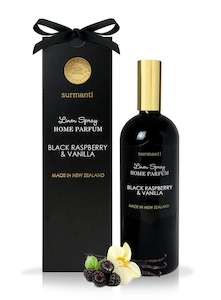 Surmanti: Linen Spray Home Parfum - Black Raspberry & Vanilla 200ml