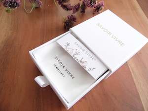 Jewellery: Rose Gold Sterling Silver Square Stud Earrings