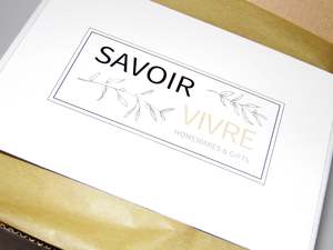 Gift Boxes: Savoir Vivre Postcard
