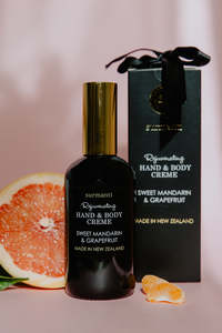 Surmanti Sweet Mandarin & Grapefruit Hand & Body Crème 120ml