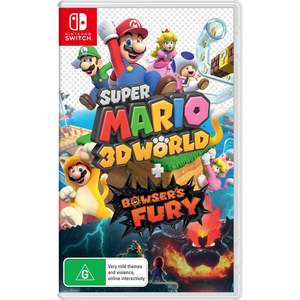 Super Mario 3D World + Bowser's Fury Game (Nintendo Switch)