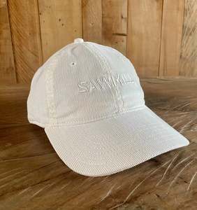 Merch: Sawmill Cord Cap Ecru